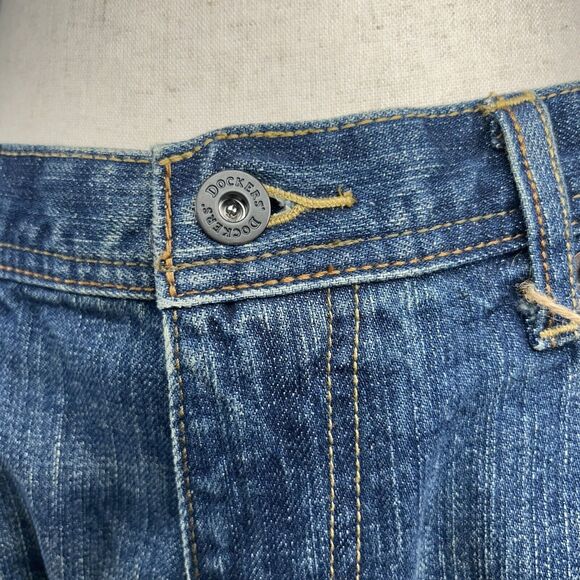 Dockers D3 Men's Denim Jeans Classic Fit Relaxed Straight Leg Blue Size 32x30 - Picture 3 of 13